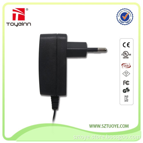 Shenzhen Wholesale 100-240V to 12v 1100ma Adapter AC DC Charger Universal Plug